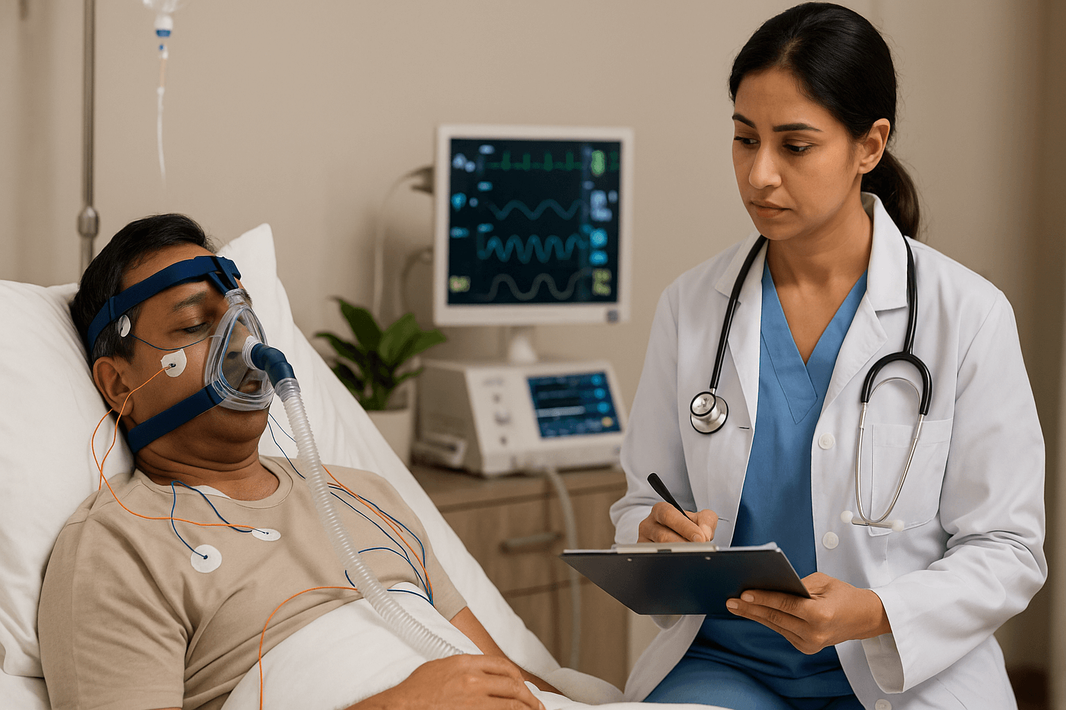 Sleep Apnea Diagnosis & Treatment at Rudray Hospital, Nikol, Ahmedabad img